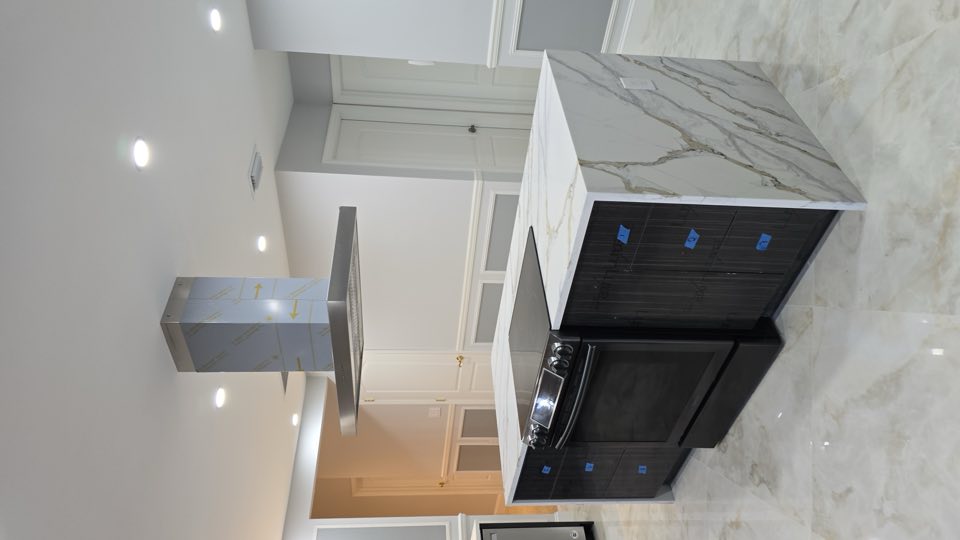 Center island build by Innovate Contractor